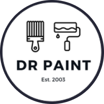 A picture of the logo for dr paint.